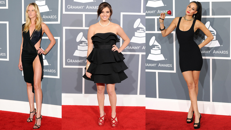 Illustration for article titled Sartorial Inanity Abounds on Grammys Red Carpet